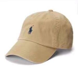 Polo Ralph Lauren Adults One Size Cotton Chino Ball Cap Khaki